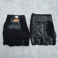Fingerless Workout Gloves Padded Grip Gym Fitness Cycling Gloves