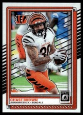 Chase Brown 2025 Donruss Optic #197 Bengals NFL READ FREE SHIPPING AutographDen