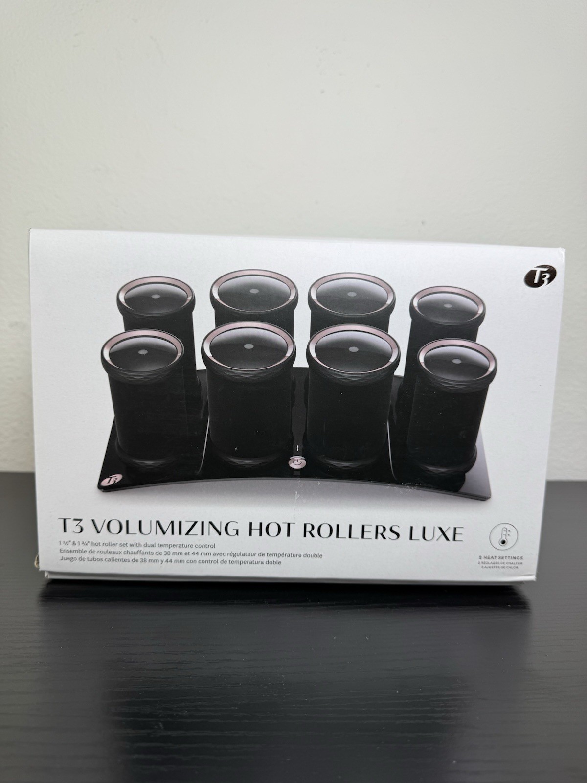 T3 Volumizing Hot Rollers LUXE Premium Hair Curler Set Long Lasting Volume