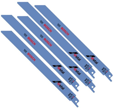 #ad Bosch 5 Pack of Genuine OEM Reciprocating Saw Blades RM918B 5PK $14.98