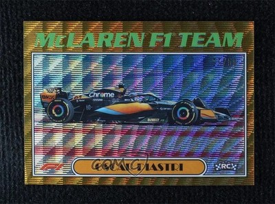 2023 Chrome Formula 1 Autos of 1977 Gold Wave Refractor 26/50 Oscar Piastri 1d59