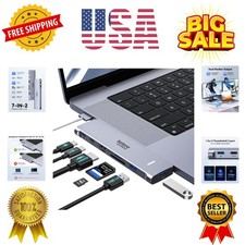 USB C Adapter HDMI Hub for MacBook Pro/Air M1 M2 M3 2024 2023 13" 15" 16",Mac...