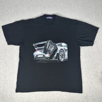 Construct X Actual Source X Jacob Rochester Shirt Black Large Car Graphic Street