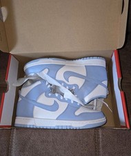 Nike Dunks High white/aluminium