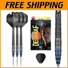 90% Tungsten Jeffrey de Graaf Darts Set with Swiss Point Technology - 23G