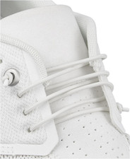 2 Pairs Elastic Shoelaces for ON Cloud 5 No Tie Replacements Shoes Laces White