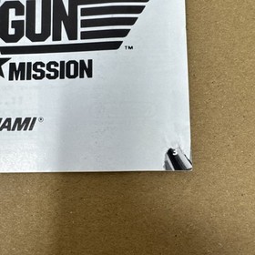 Top Gun: The Second Mission (Nintendo, 1990) NES solo manual