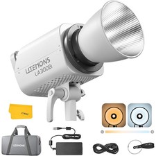 Godox Litemons LA300Bi Bi-Color LED Light Kit White with Carry Case