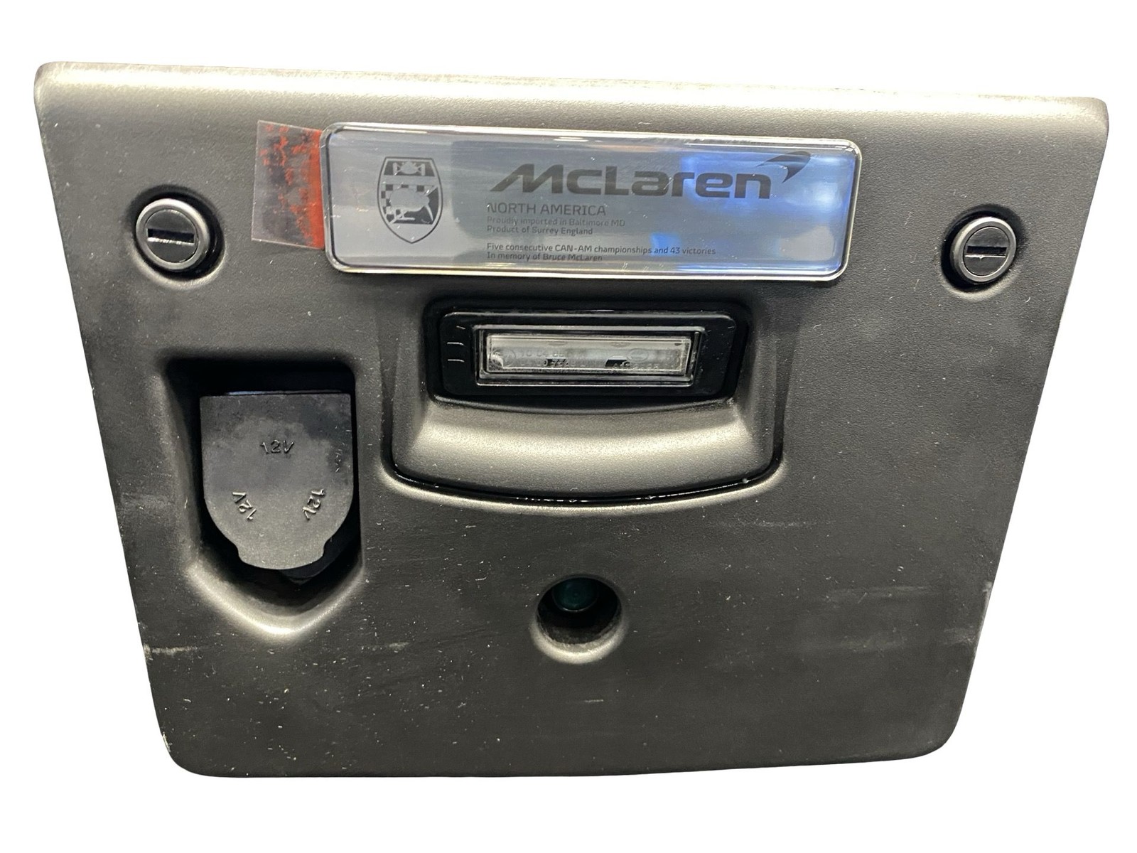 2020-2026 MCLAREN GTS FRONT INTERIOR FRUNK TRUNK STORAGE LUGGAGE COMPARTMENT