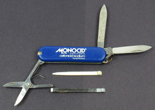 Monocid Victorinox Swiss Pocket Knife Drug Rep Pharmaceutical Promo Advertising