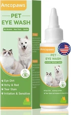 Eye Drops for Dogs & Cats: Pet Eye Wash to Soothe Allergy & Irritation - Dog Eye
