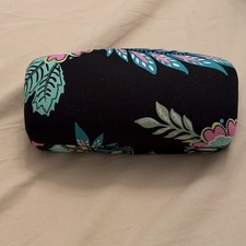 Vera Bradley Island Garden Hard Case for Sunglasses Floral Black Cloth