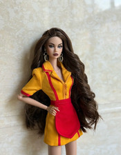 integrity toys OOAK Repaint Poppy Parker Custom Art Doll Head