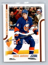 2011-12 Score #303 Travis Hamonic New York Islanders