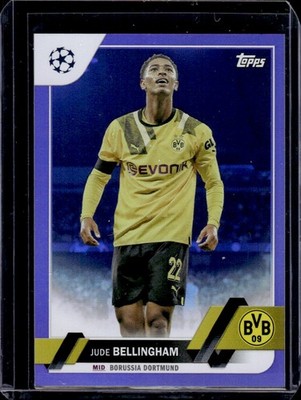 Jude Bellingham 2022-23 Topps UEFA Club Competitions #22 Purple /75