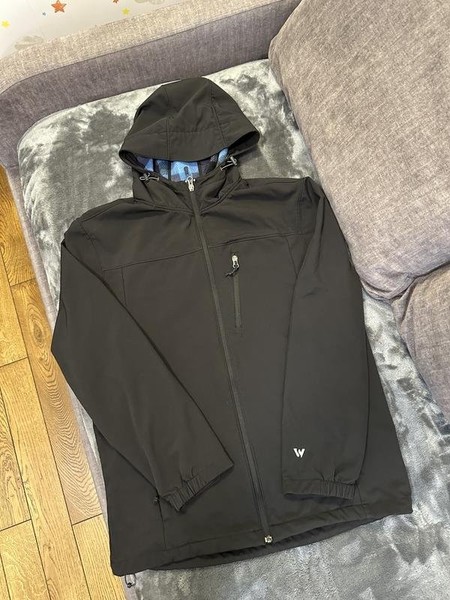 Men White Sierra Jacket Black M