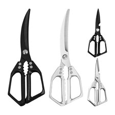 Stainless Steel Kitchen Shears Heavy Duty Scissors For Meat Fish Chicken Bones