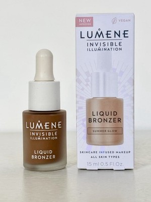 Lumene Invisible Illumination Liquid Bronzer in Summer Glow BRANDNEU UVP 27,50£