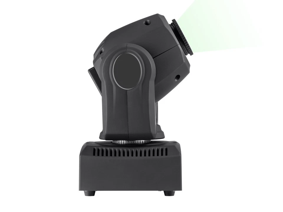 Monoprice Stage Beam LED Moving Head Light | w/ 7 Colors & Gobos plus Open, 30W - Image 2 of 4