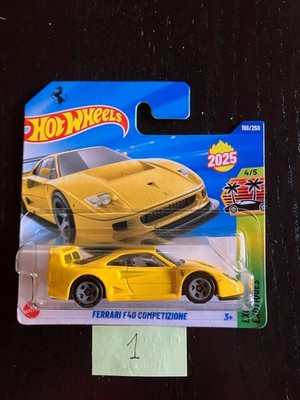 Hot Wheels Ferrari F40 Competizione 198/250 Hot Wheels Exotics 4/5 2025