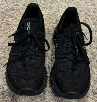 On Cloud Cloudswift Running Shoes Black Rock Womens 8.5 Running Gym Athletic