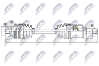 NTY Antriebswelle NPW-ME-030