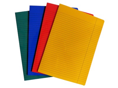 Landré Diarie A4 Folio Color 40 Blatt liniert mit Rand 100050583 sortiert VE=1