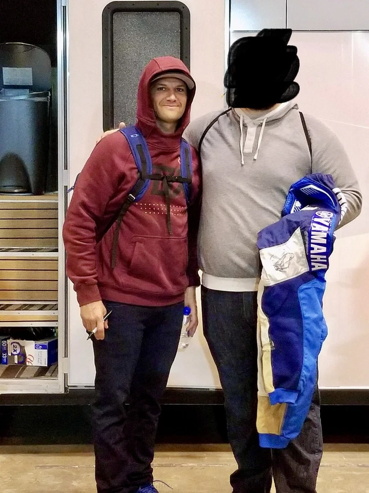 Pantalones autografiados Chad Reed Race Warn Foto 2 de 4