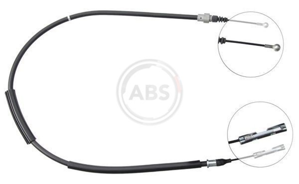 A.B.S. Bremsseil Seilzug Feststellbremse K18597 FüR 8Z0 A2 Audi FSI-image