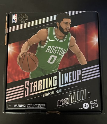 #ad NBA x Hasbro Starting Lineup Series 1 Jayson Tatum Celtics Action Figurine BNIB $28.99