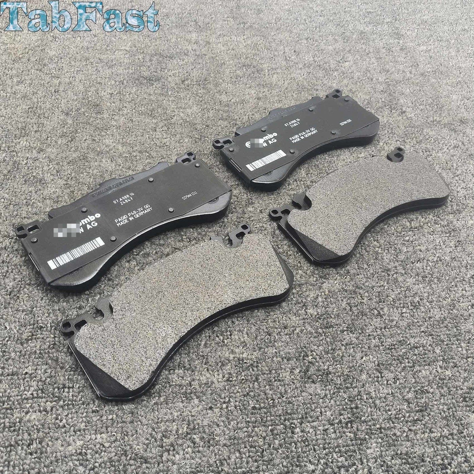 Lamborghini Aventador 2012-2021 Front Brake pads Set P/N 470698151