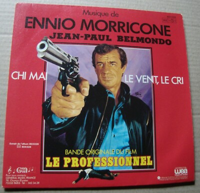Ennio MORRICONE 45 T 2 Titel '' Chi ma le vent, le cri '' WEA