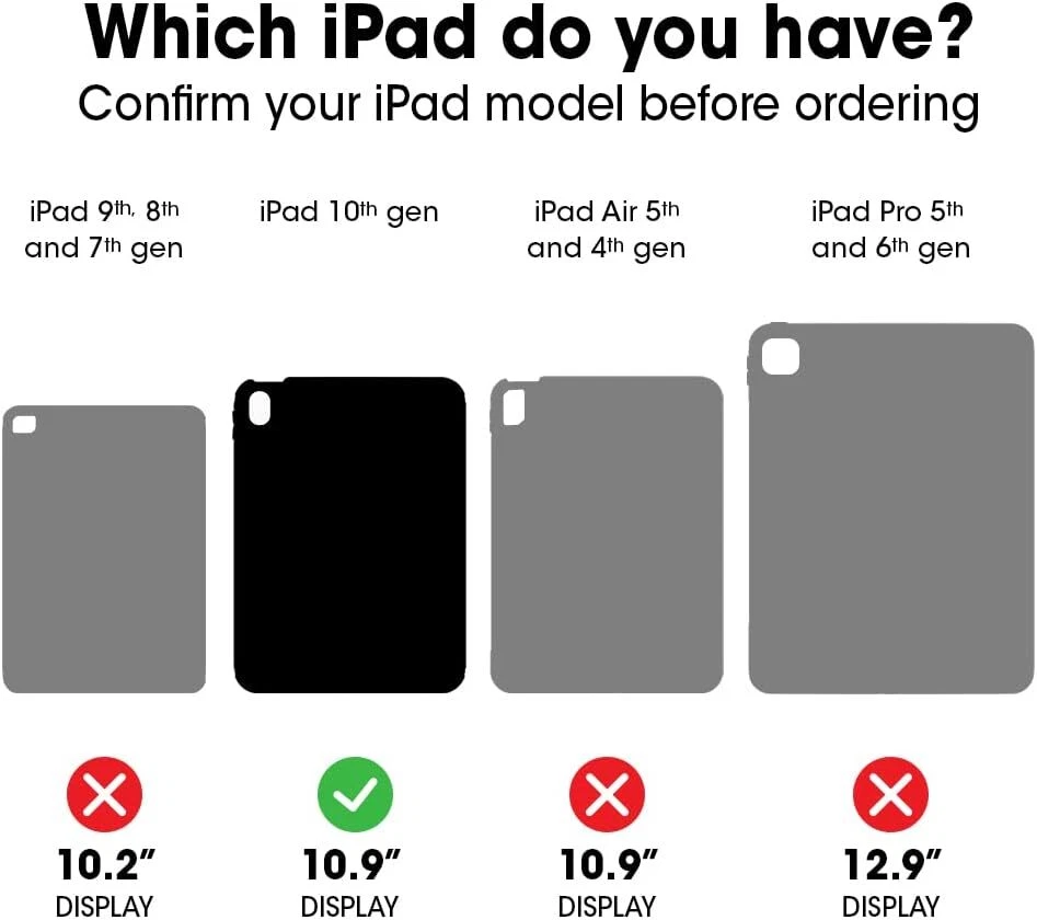 OtterBox iPad (A16) y iPad 10.ª generación (solo) - Protector de pantalla de vidrio amplificado Foto 2 de 4