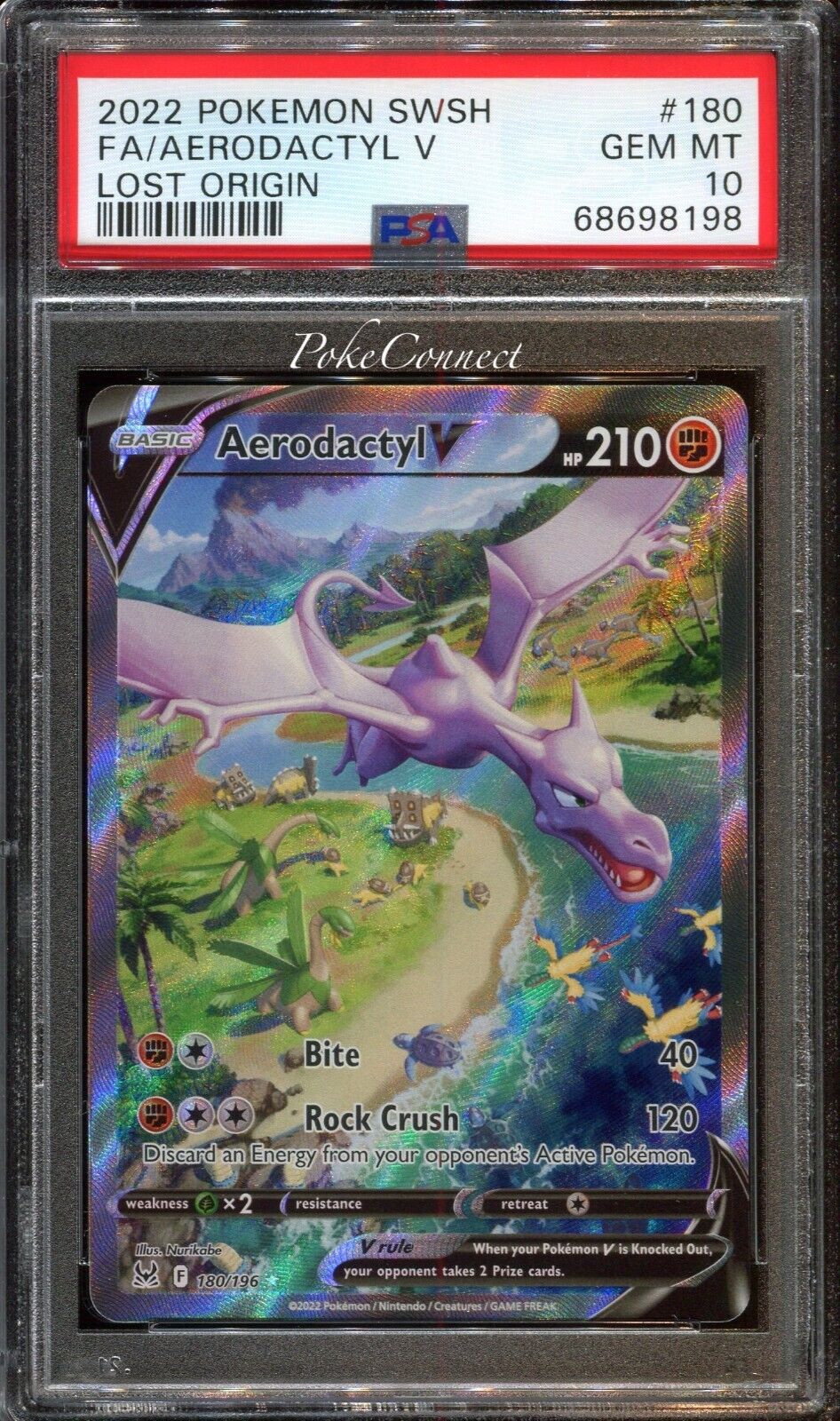 Aerodactyl V - Sword & Shield: Lost Origin - Pokemon