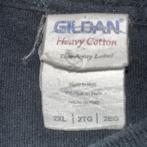 VINTAGE ZZ TOP TEXICALI TOUR BLACK T-SHIRT GILDAN 2XL DOUBLE SIDED - 第 8/11 張圖片