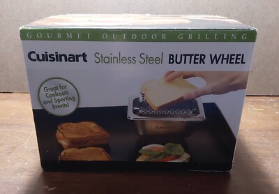 Cuisinart Butter Wheel Stainless Steel CBW-201 2018 Cooking Grilling Buns Bread