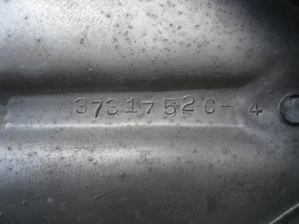 Орнамент капота 1956 Chevrolet Bel Air 3731752C-4 от оригинального производителя GM 56 Chevy Jet Plane Eagle - Изображение 3 из 4