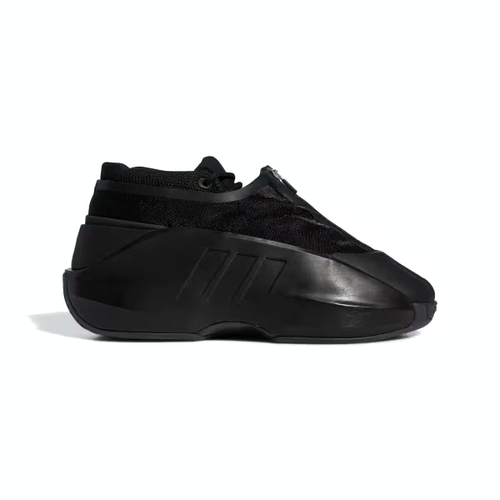 Adidas Crazy IIInfinity "Triple Black" Basketball Kobe IE7689 Mens Size 8 NEW - Picture 1 of 9
