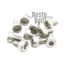 M4 x 6mm, Socket Head Cap Screws, A2 304 18-8, Stainless Steel