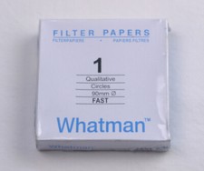 FILTER PAPER 9 cm 100 DISCS QUALITATIVE FAST 101