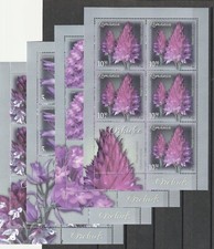 Romania STAMPS 2020 ORCHIDS FLOWERS MNH POST SHEETS