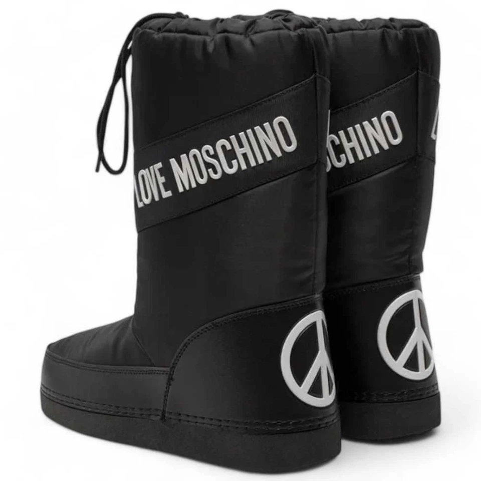 Moda Stivali da neve LOVE MOSCHINO Donna Nero - JA24032G1LISA000-35 Foto 3 de 4