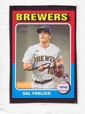 2024 Topps Heritage Sal Frelick Color Swap Variation #451