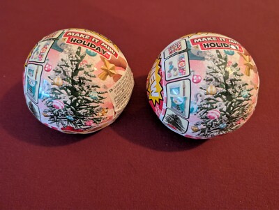 2 MGA's Miniverse Kugeln Make It Mini Diner Holiday Weihnachten 2024 Edition OVP
