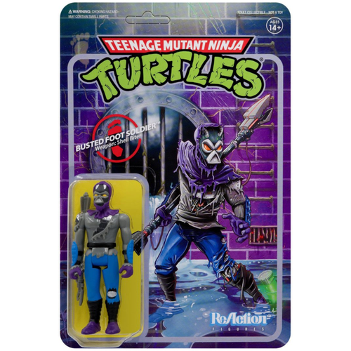 Super7 Action Figure Teenage Mutant Ninja Turtles: Damaged Foot Solider - Picture 2 of 2