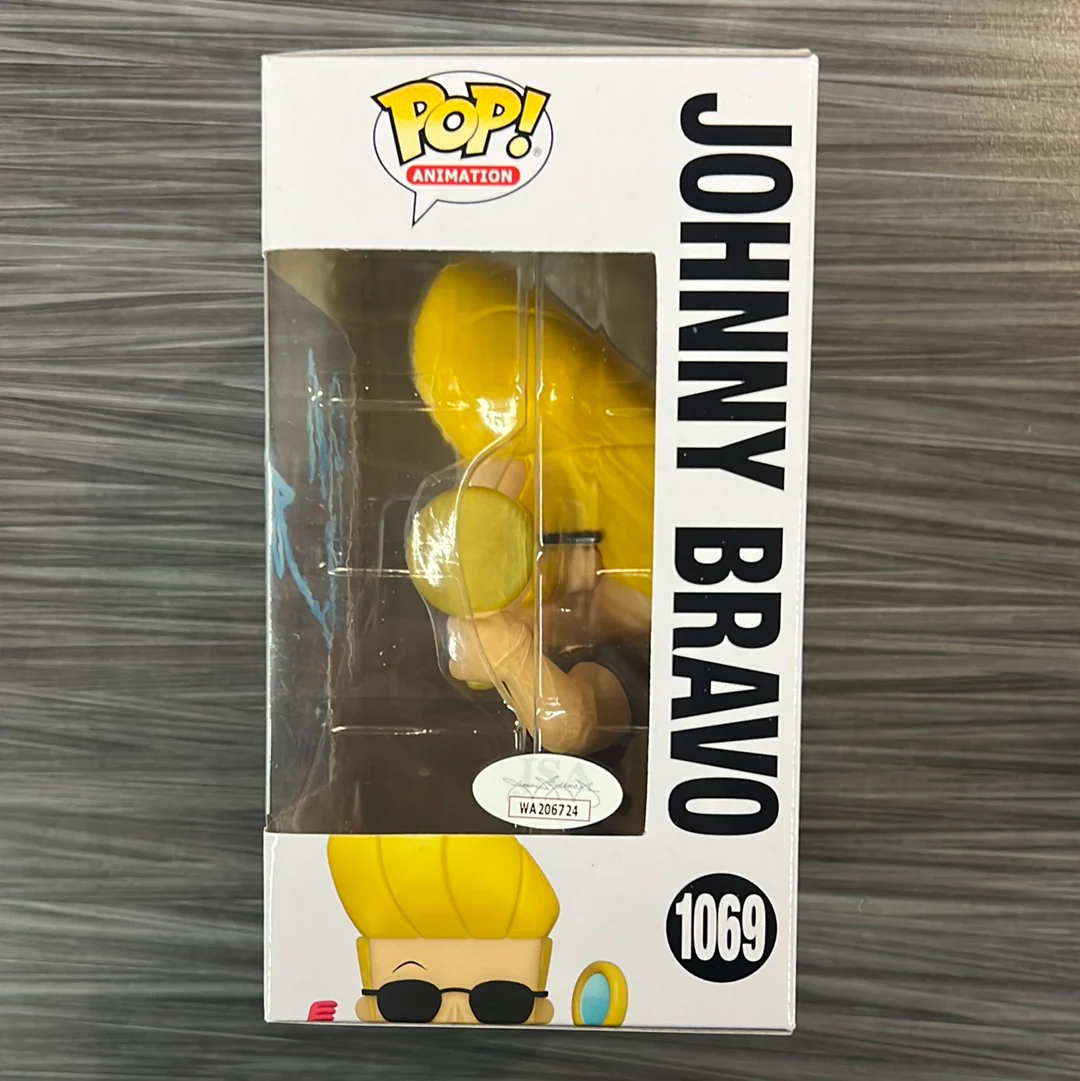 Funko POP! Animation: Cartoon Network - Johnny Bravo (Signed/Jeff
