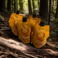 BNC Collagen Hair Treatment 16.9 Oz 500Ml Deep Repairs Conditioner Argan Oil.X4