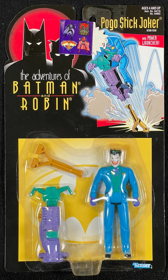 VINTAGE 1994-1997 Hasbro/Kenner 5" Batman Action Figure Collection (21 FIGS) MOC - Image 2 of 4