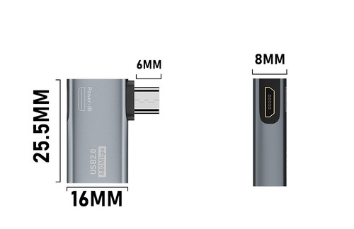 Micro USB/M to USB A/F OTG Adapter Converter For Phone or Tablet Chromecast - Picture 5 of 7