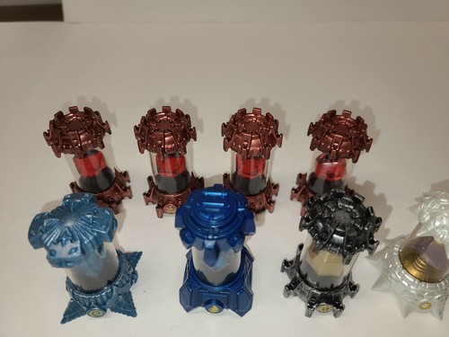 4 Fire Reactor, Water, Air, Tech, Light Fanged Creation Crystals Skylanders 8 - Picture 2 of 4